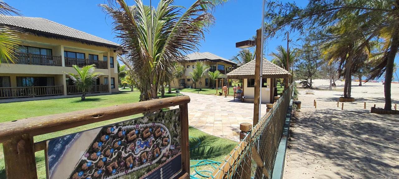 PARAÍSO FRENTE MAR!! 04 PESSOAS-PÉ NA AREIA VG SUN CUMBUCO-HIDRO, SAUNA, ACADEMIA, PISCINA,COZINHA COMPLETA, WIFi, PARQUINHO INFANTIL Exterior foto